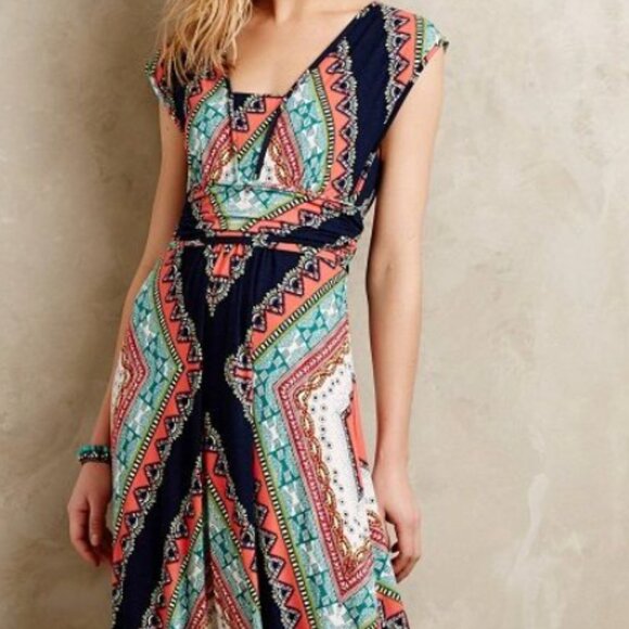 Anthropologie Maeve Verda Maxi Dress - Picture 5 of 6